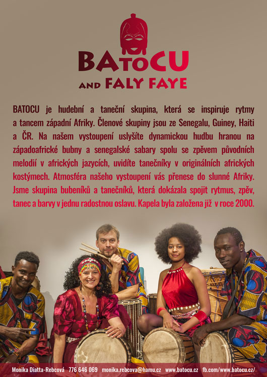 Leták BaToCu and Faly Faye